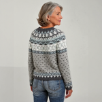 Ewa Vintage Sweter Islandzki