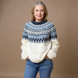 Patrycja | Vintage Sweter Islandzki