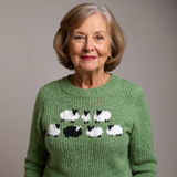 Halina | Vintage Sweter Islandzki