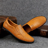Eleganckie Skórzane Mokasyny