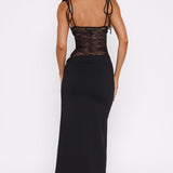Sukienka maxi Lily - Czarna