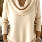 Juliette | Sweter z Drapowanym Dekoltem