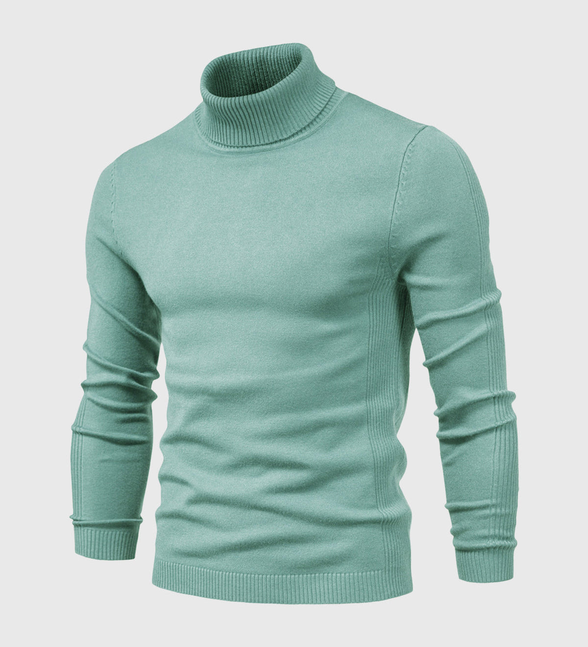 Wyrafinowany Stylowy Męski Sweter z Golfem