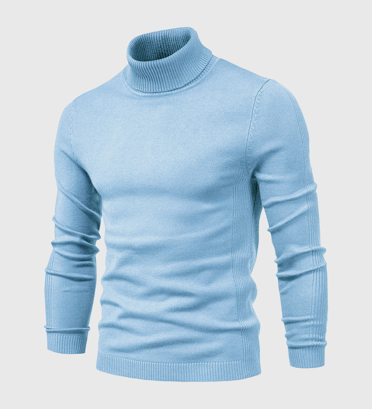 Wyrafinowany Stylowy Męski Sweter z Golfem