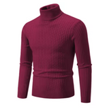 Elegancki sweter z golfem dla mężczyzn