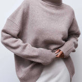 Leona | Oversizowy Sweter z Golfem
