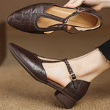 Natalia | Skorzane Mary Janes