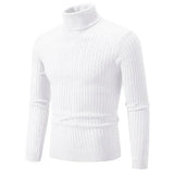 Elegancki sweter z golfem dla mężczyzn