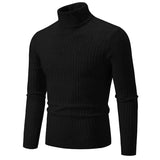 Elegancki sweter z golfem dla mężczyzn