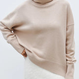 Leona | Oversizowy Sweter z Golfem