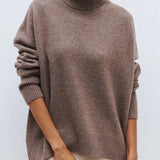 Leona | Oversizowy Sweter z Golfem
