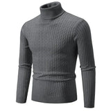 Elegancki sweter z golfem dla mężczyzn