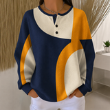 Beata | Bluza Kontrastowa