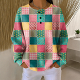 Ewa | Bluza w Kratke