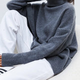 Leona | Oversizowy Sweter z Golfem