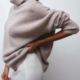 Leona | Oversizowy Sweter z Golfem