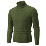 Elegancki sweter z golfem dla mężczyzn