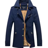 Elegancki Puchowy Trenchcoat