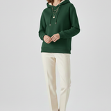 Helena | Sweter z Kapturem Ocieplany Sherpa