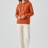 Helena | Sweter z Kapturem Ocieplany Sherpa