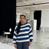 Amanda | Oversizowy Sweter w Paski