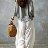 Hania | Boho komplet z luźną bluzką