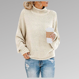Alicja | Oversizowy Sweter z Golfem