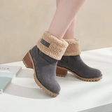 Luisa™ – Stylowe, ciepłe śniegowce ze skóry