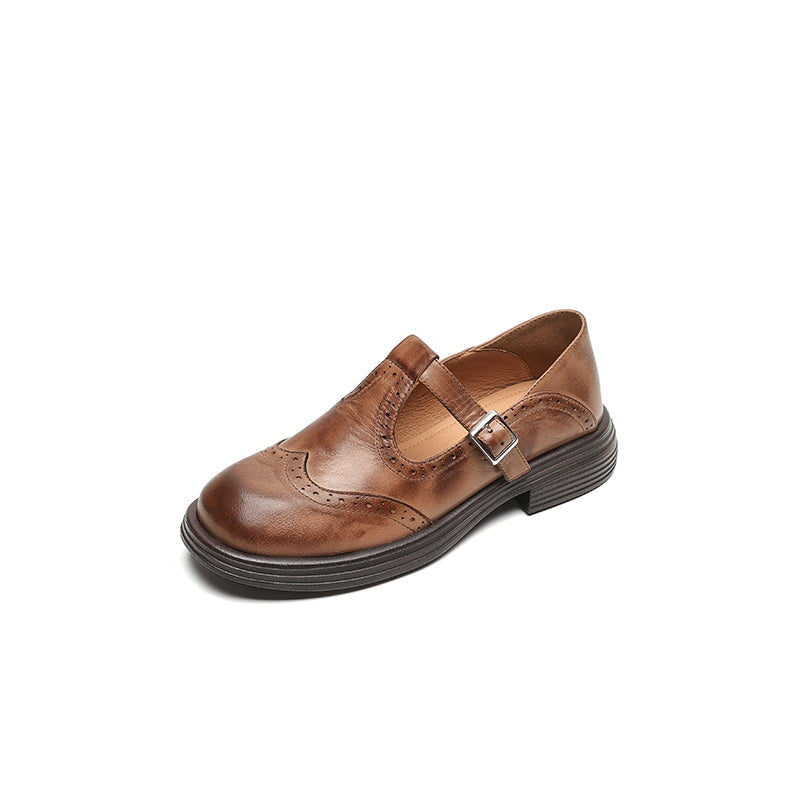 Wiktoria | Skorzane Mary Janes