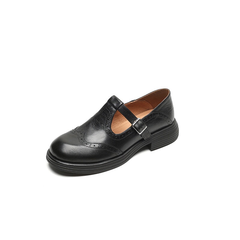 Wiktoria | Skorzane Mary Janes