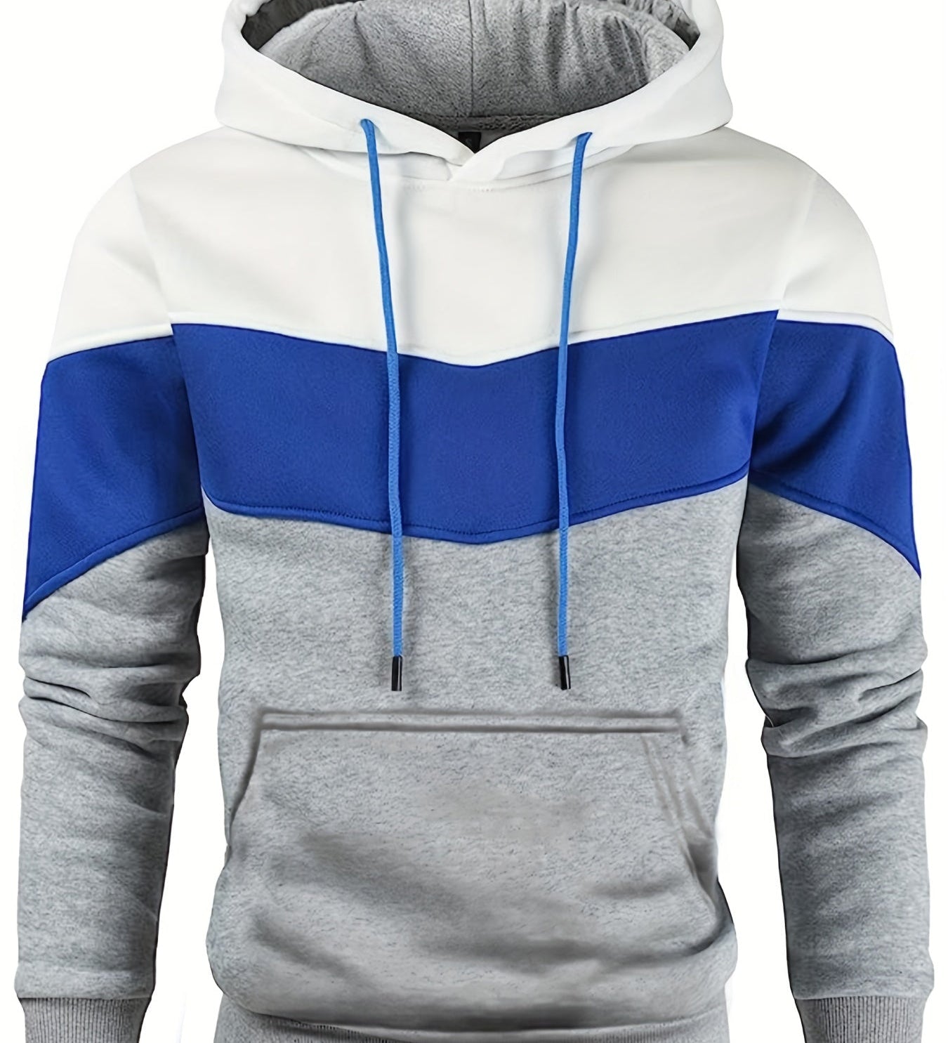 Męska Bluza Kolorowa Streetwear z Kieszenią Kangurzą