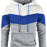 Męska Bluza Kolorowa Streetwear z Kieszenią Kangurzą