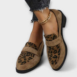 Aurora - Eleganckie buty damskie w panterkę