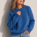 Milana | Puchaty Sweter w Jednolitym Kolorze