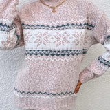 Hanna | Sezonowy Sweter z Dzianiny