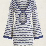 Sukienka mini Corinne w stylu szydełkowym