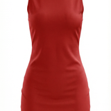Sukienka mini Donna z dopasowanym krojem