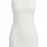 Sukienka mini Donna z dopasowanym krojem