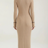 Sukienka maxi Josephine z dzianiny bodycon