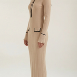 Sukienka maxi Josephine z dzianiny bodycon