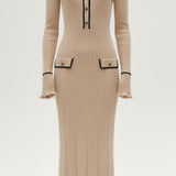 Sukienka maxi Josephine z dzianiny bodycon