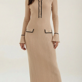 Sukienka maxi Josephine z dzianiny bodycon