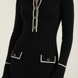 Sukienka maxi Josephine z dzianiny bodycon