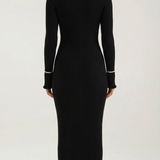Sukienka maxi Josephine z dzianiny bodycon