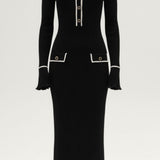 Sukienka maxi Josephine z dzianiny bodycon