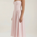 Sukienka midi Odette z gorsetem