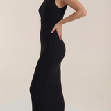 Sukienka maxi Sonia Bodycon z wysokim kołnierzem