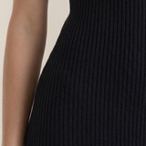 Sukienka maxi Sonia Bodycon z wysokim kołnierzem