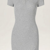 Sukienka mini Zara w stylu polo
