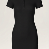 Sukienka mini Zara w stylu polo